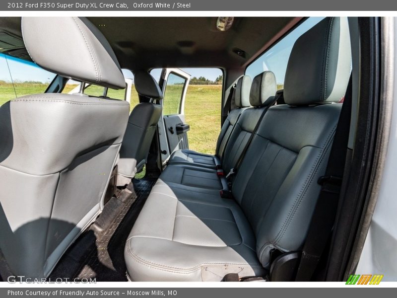 Oxford White / Steel 2012 Ford F350 Super Duty XL Crew Cab