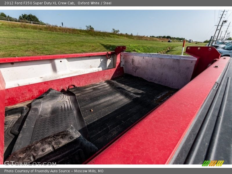 Oxford White / Steel 2012 Ford F350 Super Duty XL Crew Cab
