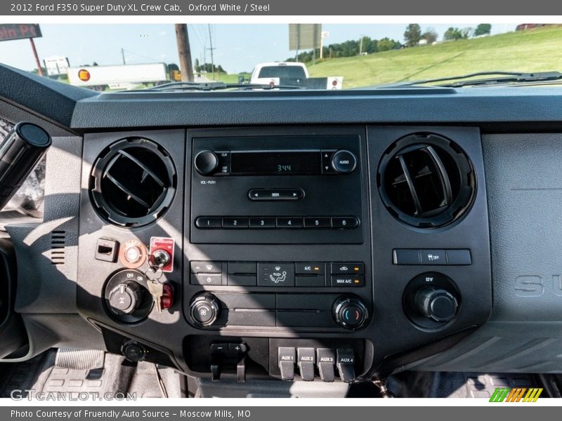 Oxford White / Steel 2012 Ford F350 Super Duty XL Crew Cab