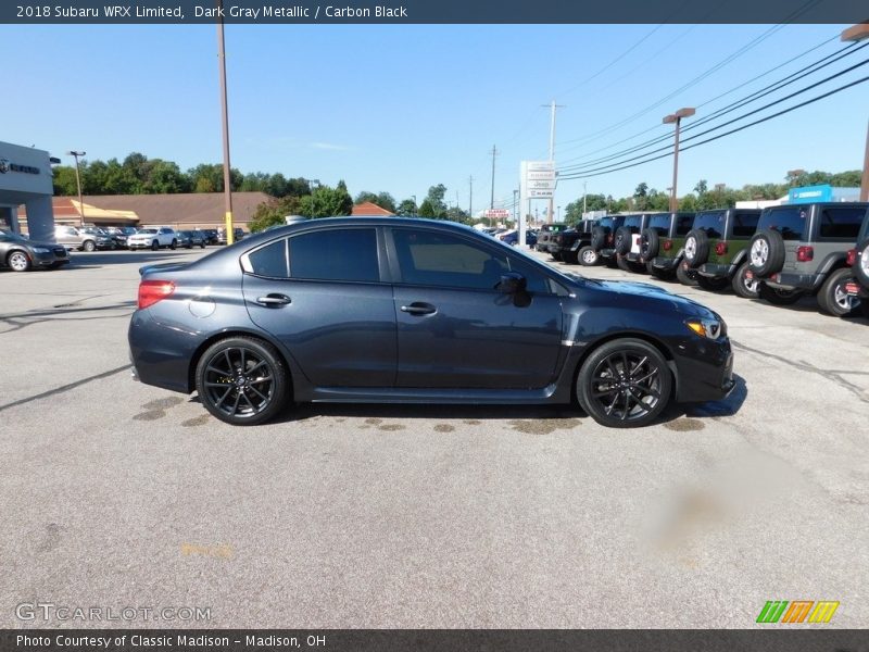 Dark Gray Metallic / Carbon Black 2018 Subaru WRX Limited