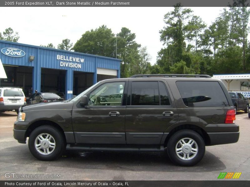 Dark Stone Metallic / Medium Parchment 2005 Ford Expedition XLT