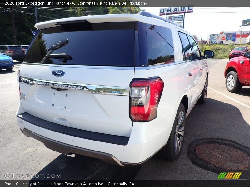 Star White / King Ranch Del Rio/Ebony 2020 Ford Expedition King Ranch 4x4