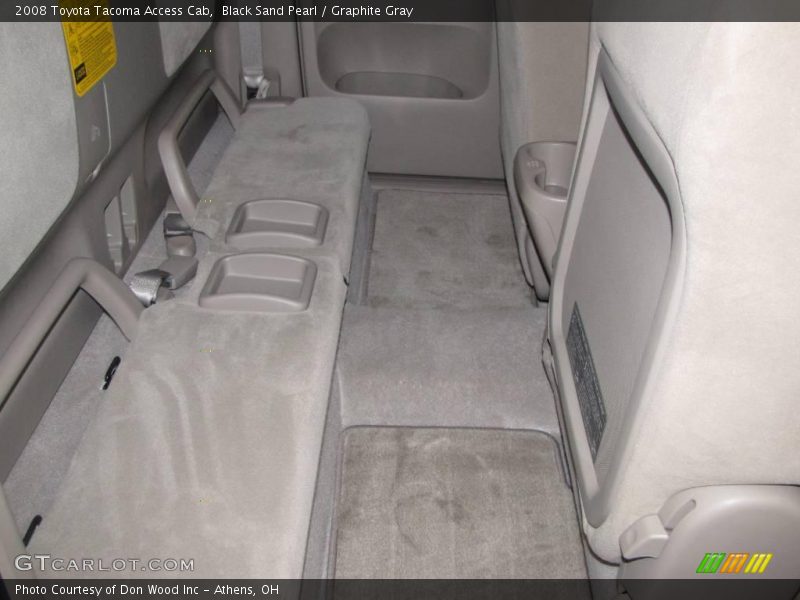 Black Sand Pearl / Graphite Gray 2008 Toyota Tacoma Access Cab