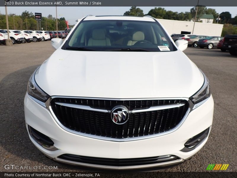 Summit White / Shale 2020 Buick Enclave Essence AWD