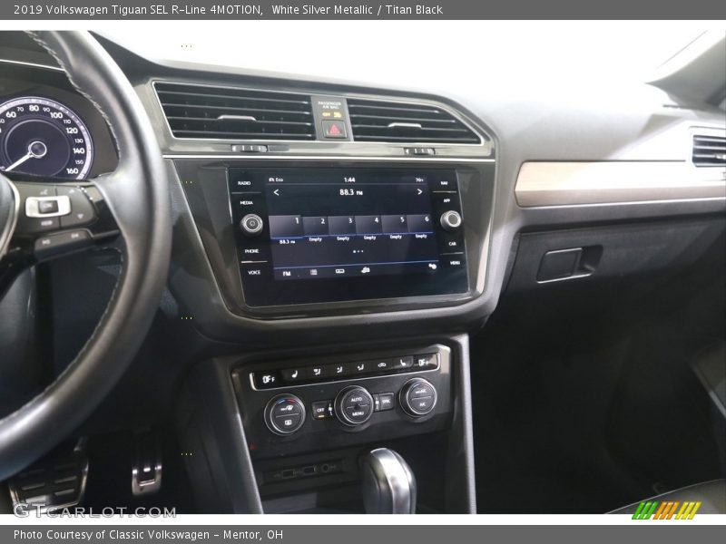 White Silver Metallic / Titan Black 2019 Volkswagen Tiguan SEL R-Line 4MOTION