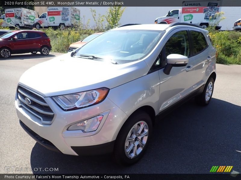 Moondust Silver Metallic / Ebony Black 2020 Ford EcoSport SE 4WD