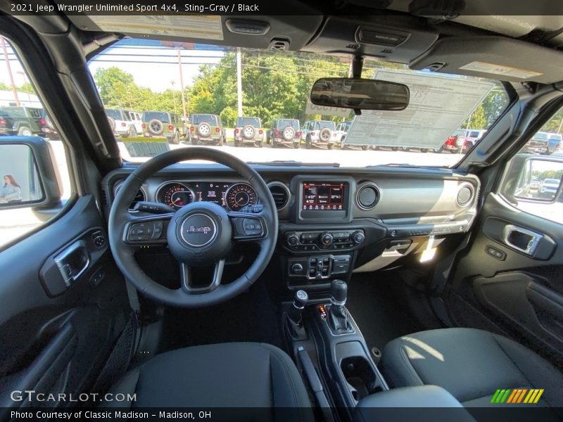 Sting-Gray / Black 2021 Jeep Wrangler Unlimited Sport 4x4
