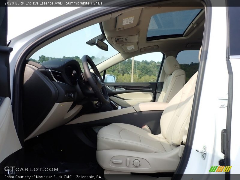 Front Seat of 2020 Enclave Essence AWD