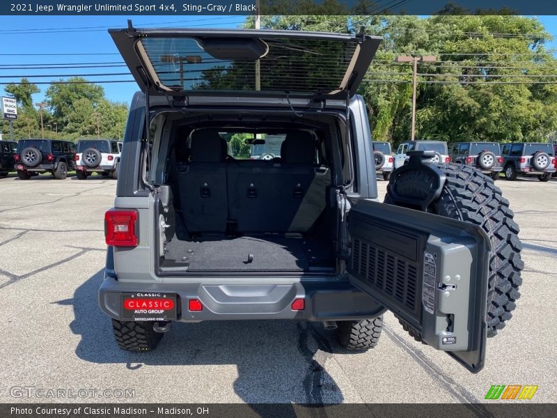 Sting-Gray / Black 2021 Jeep Wrangler Unlimited Sport 4x4