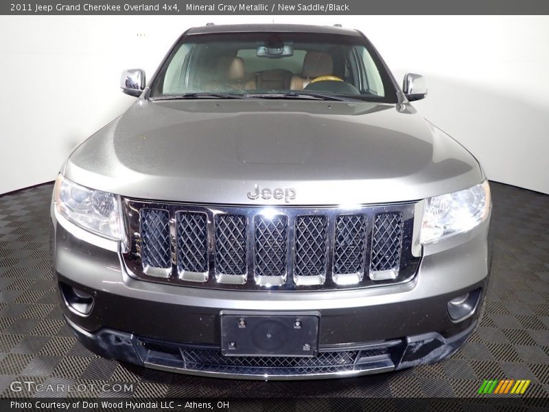Mineral Gray Metallic / New Saddle/Black 2011 Jeep Grand Cherokee Overland 4x4