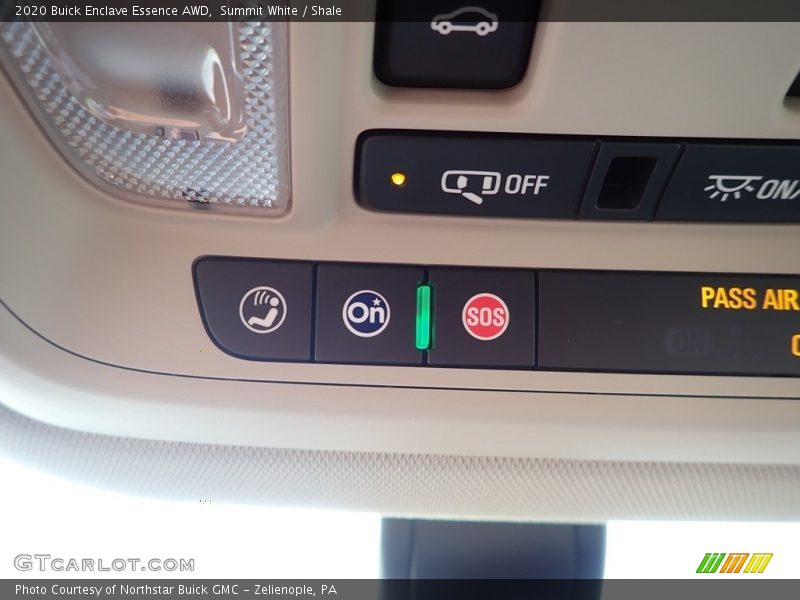 Summit White / Shale 2020 Buick Enclave Essence AWD