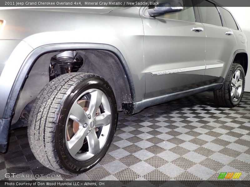 Mineral Gray Metallic / New Saddle/Black 2011 Jeep Grand Cherokee Overland 4x4