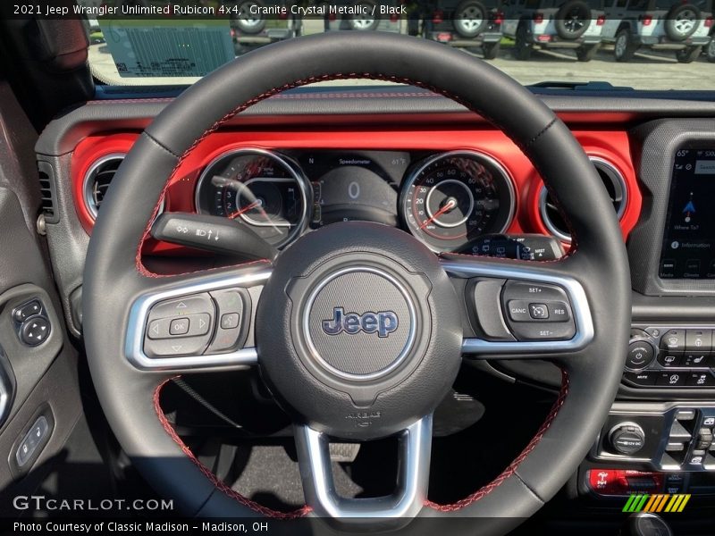  2021 Wrangler Unlimited Rubicon 4x4 Steering Wheel