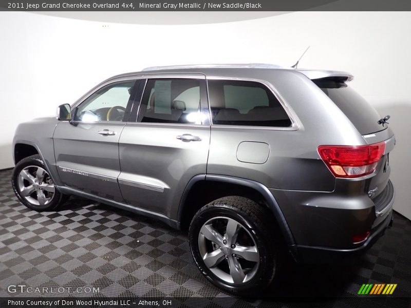 Mineral Gray Metallic / New Saddle/Black 2011 Jeep Grand Cherokee Overland 4x4