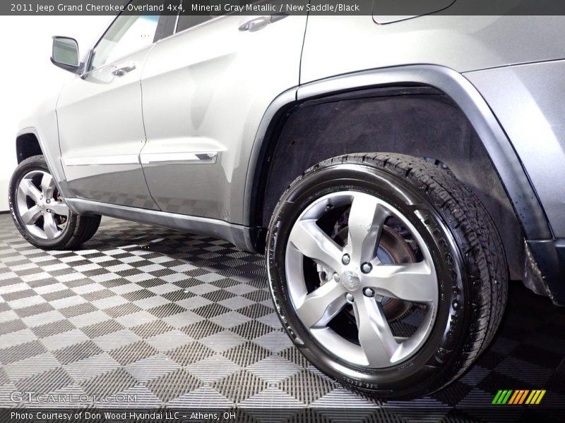 Mineral Gray Metallic / New Saddle/Black 2011 Jeep Grand Cherokee Overland 4x4