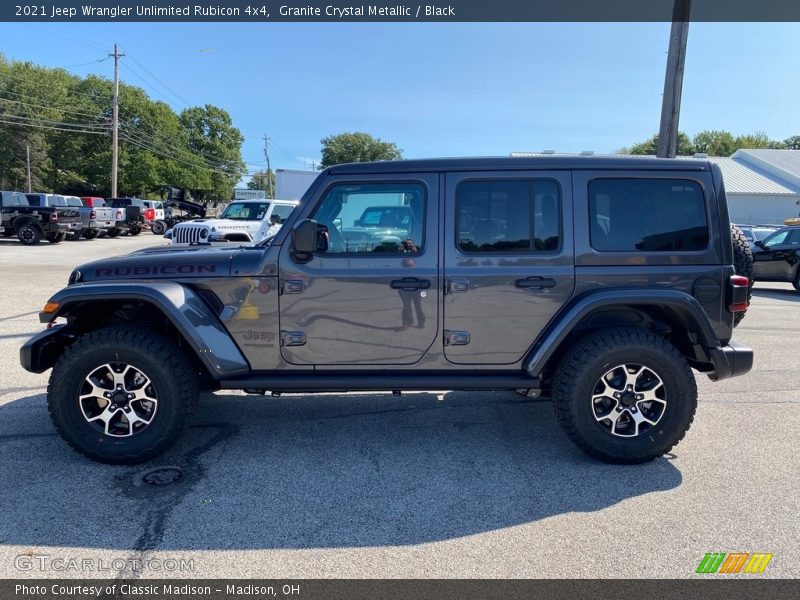  2021 Wrangler Unlimited Rubicon 4x4 Granite Crystal Metallic