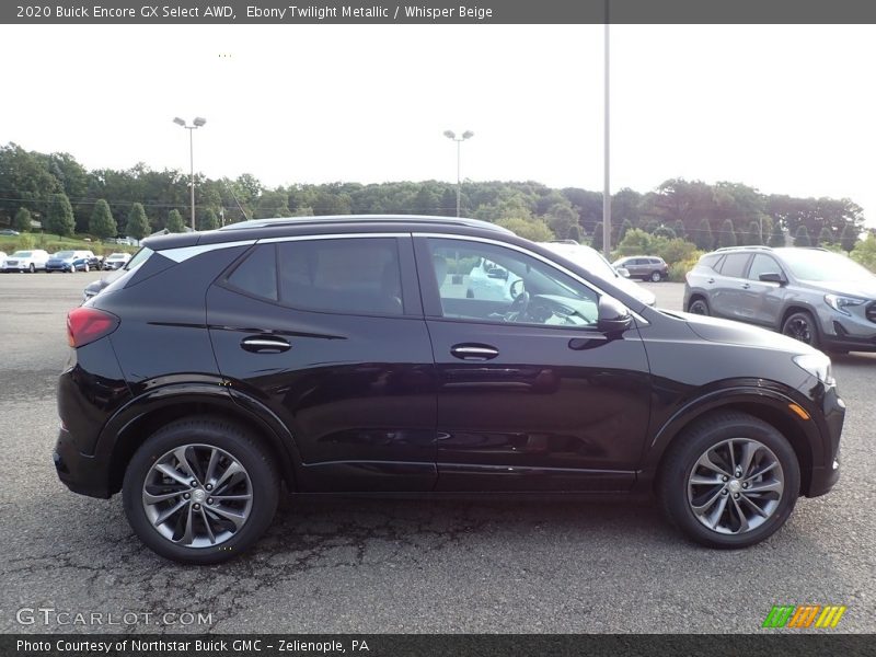 Ebony Twilight Metallic / Whisper Beige 2020 Buick Encore GX Select AWD