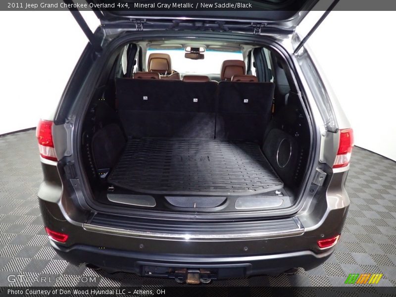 Mineral Gray Metallic / New Saddle/Black 2011 Jeep Grand Cherokee Overland 4x4