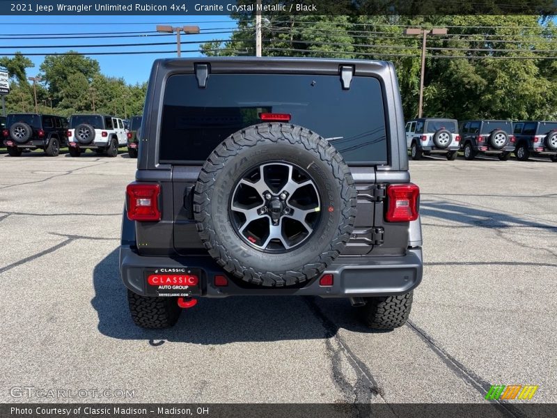 Granite Crystal Metallic / Black 2021 Jeep Wrangler Unlimited Rubicon 4x4