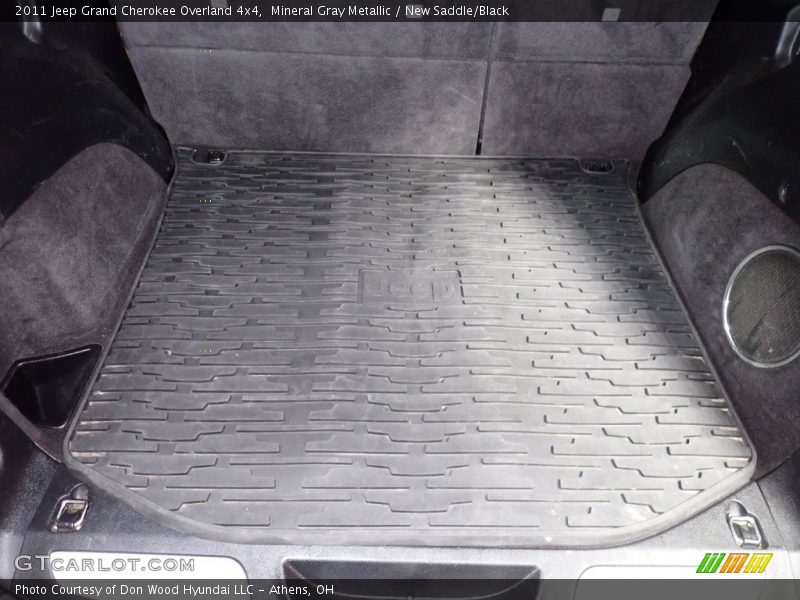 Mineral Gray Metallic / New Saddle/Black 2011 Jeep Grand Cherokee Overland 4x4