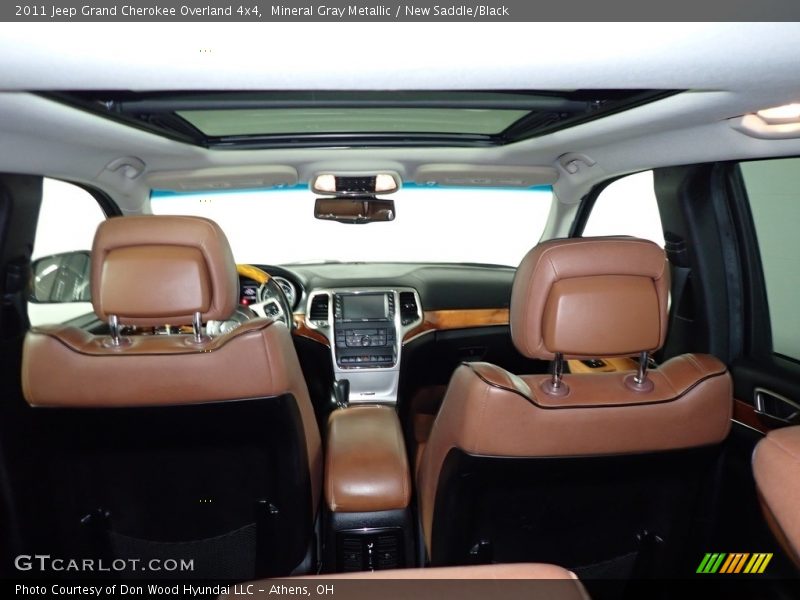 Mineral Gray Metallic / New Saddle/Black 2011 Jeep Grand Cherokee Overland 4x4