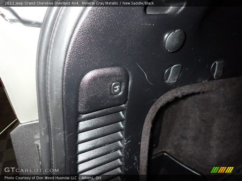 Mineral Gray Metallic / New Saddle/Black 2011 Jeep Grand Cherokee Overland 4x4