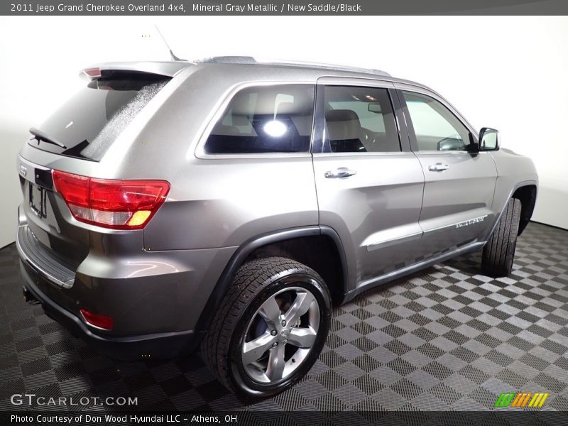 Mineral Gray Metallic / New Saddle/Black 2011 Jeep Grand Cherokee Overland 4x4