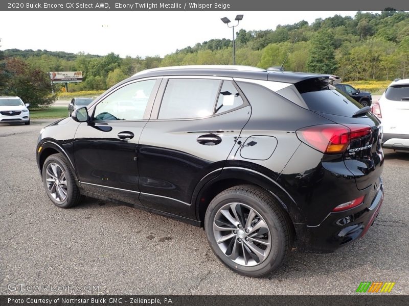 Ebony Twilight Metallic / Whisper Beige 2020 Buick Encore GX Select AWD