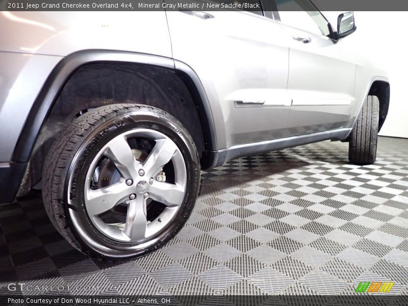 Mineral Gray Metallic / New Saddle/Black 2011 Jeep Grand Cherokee Overland 4x4