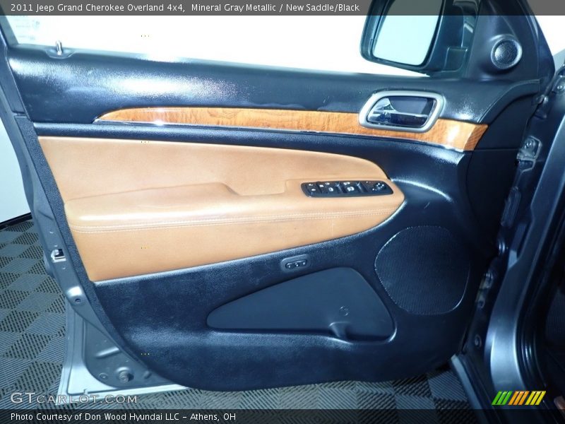 Mineral Gray Metallic / New Saddle/Black 2011 Jeep Grand Cherokee Overland 4x4