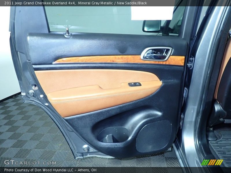 Mineral Gray Metallic / New Saddle/Black 2011 Jeep Grand Cherokee Overland 4x4