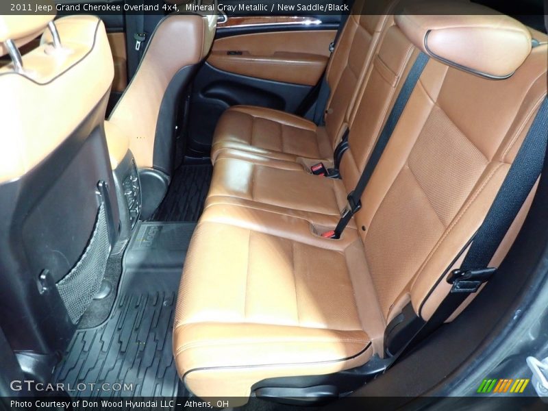 Mineral Gray Metallic / New Saddle/Black 2011 Jeep Grand Cherokee Overland 4x4