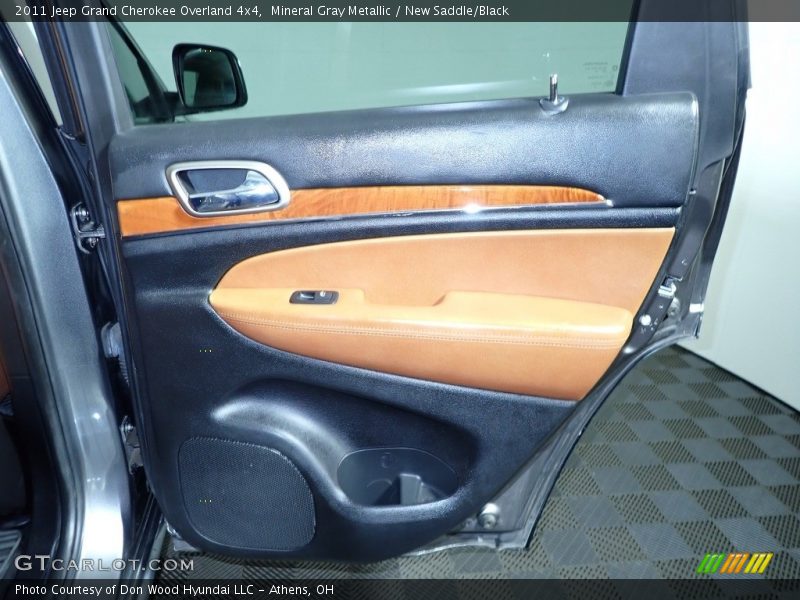 Mineral Gray Metallic / New Saddle/Black 2011 Jeep Grand Cherokee Overland 4x4