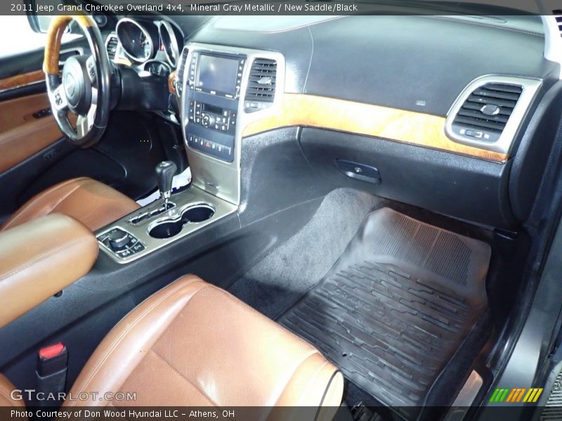 Mineral Gray Metallic / New Saddle/Black 2011 Jeep Grand Cherokee Overland 4x4