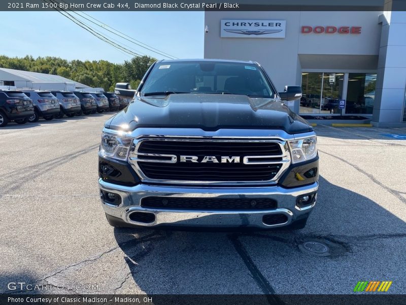 Diamond Black Crystal Pearl / Black 2021 Ram 1500 Big Horn Crew Cab 4x4