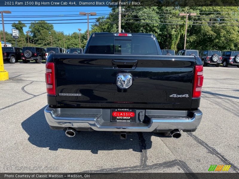 Diamond Black Crystal Pearl / Black 2021 Ram 1500 Big Horn Crew Cab 4x4