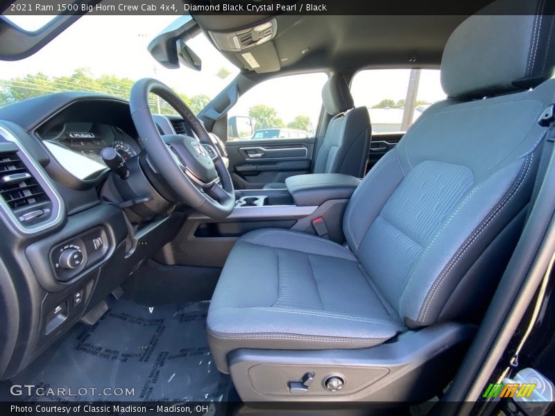 Diamond Black Crystal Pearl / Black 2021 Ram 1500 Big Horn Crew Cab 4x4