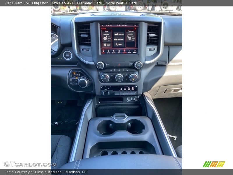 Diamond Black Crystal Pearl / Black 2021 Ram 1500 Big Horn Crew Cab 4x4