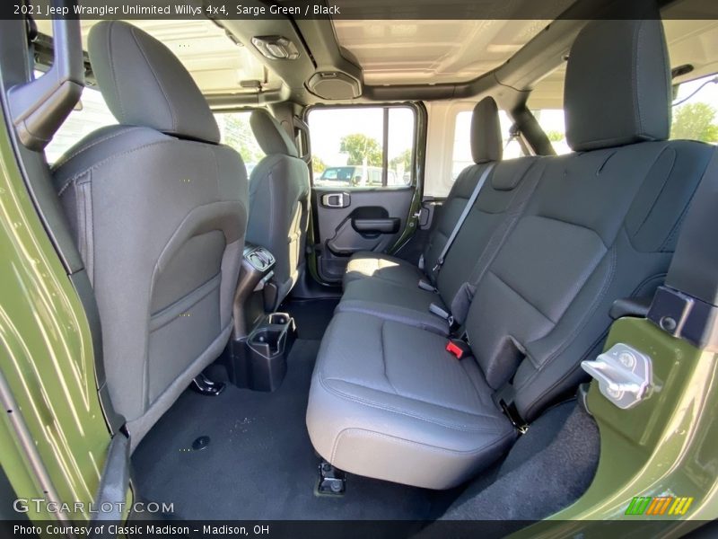 Sarge Green / Black 2021 Jeep Wrangler Unlimited Willys 4x4
