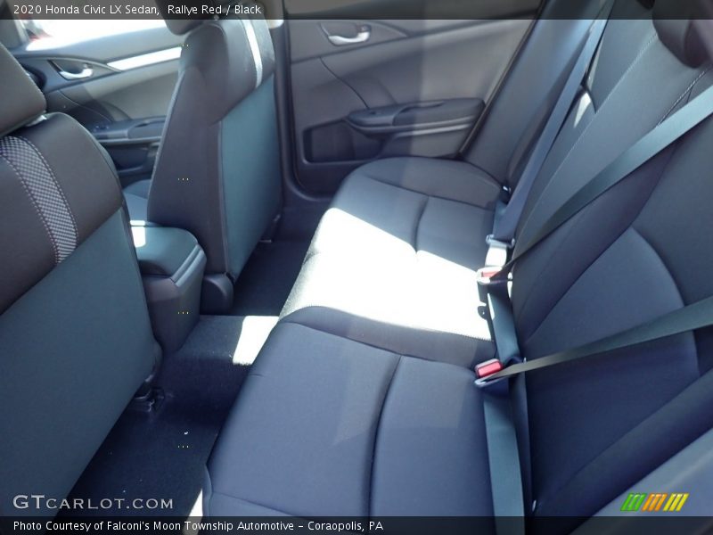 Rallye Red / Black 2020 Honda Civic LX Sedan