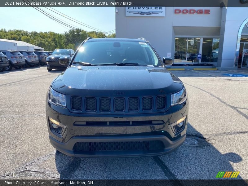 Diamond Black Crystal Pearl / Black 2021 Jeep Compass Altitude 4x4