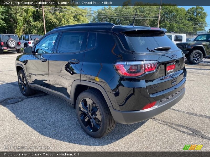 Diamond Black Crystal Pearl / Black 2021 Jeep Compass Altitude 4x4