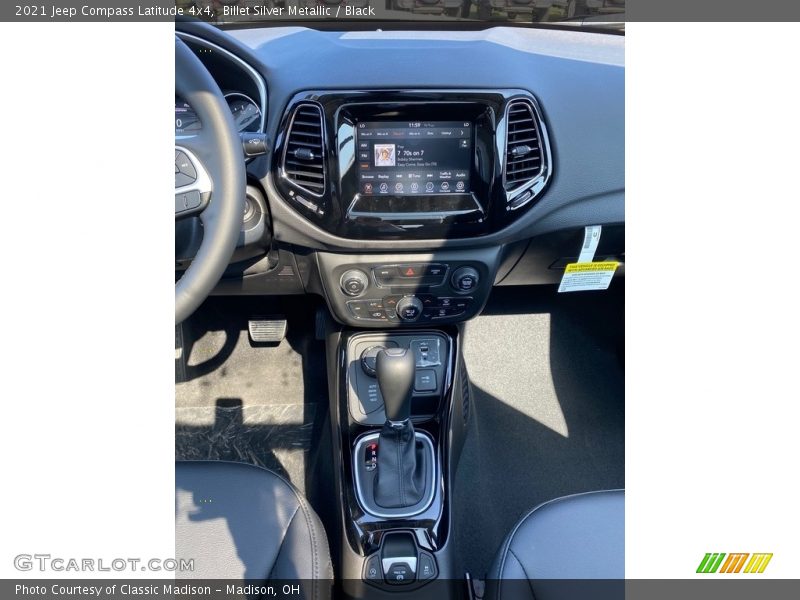 Billet Silver Metallic / Black 2021 Jeep Compass Latitude 4x4