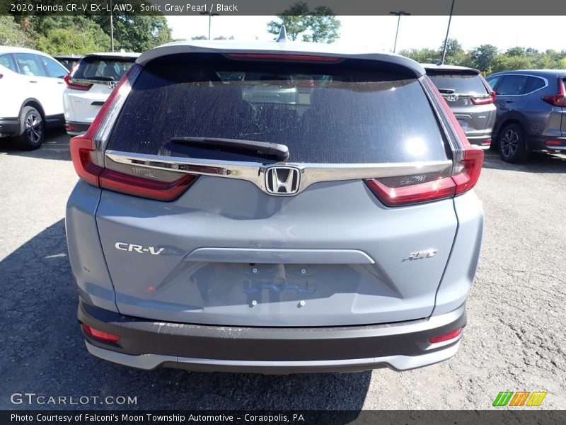Sonic Gray Pearl / Black 2020 Honda CR-V EX-L AWD