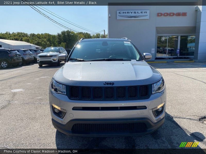 Billet Silver Metallic / Black 2021 Jeep Compass Latitude 4x4