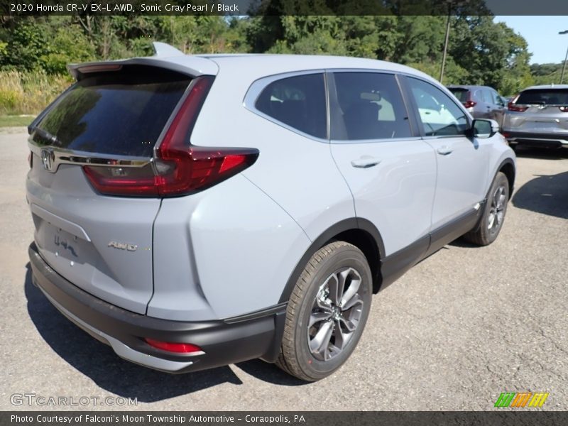 Sonic Gray Pearl / Black 2020 Honda CR-V EX-L AWD