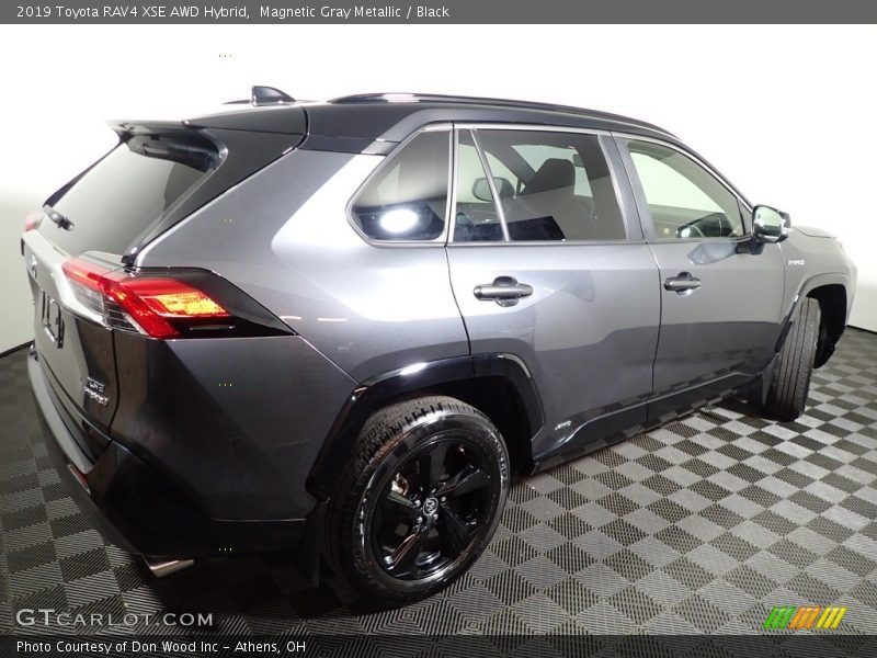 Magnetic Gray Metallic / Black 2019 Toyota RAV4 XSE AWD Hybrid