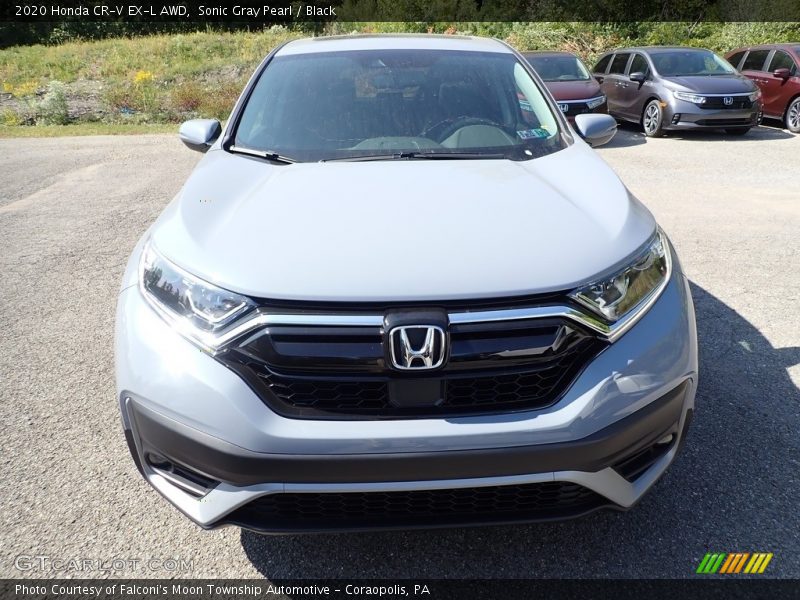 Sonic Gray Pearl / Black 2020 Honda CR-V EX-L AWD