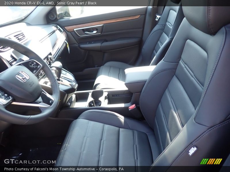 Sonic Gray Pearl / Black 2020 Honda CR-V EX-L AWD