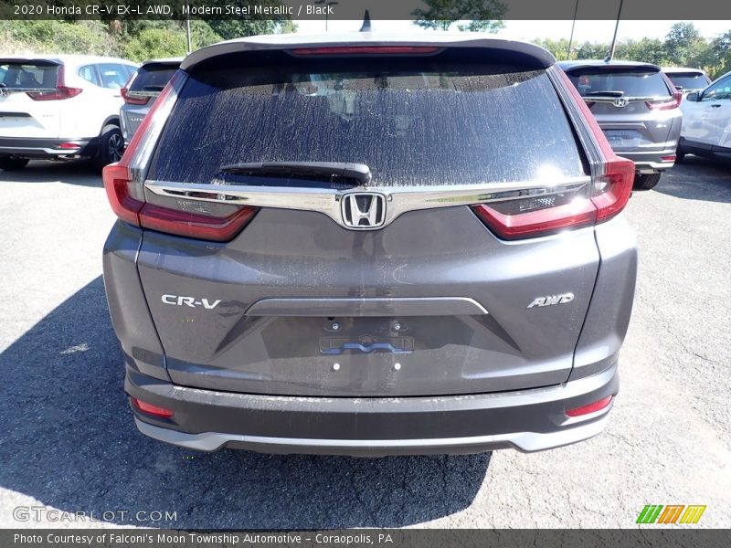 Modern Steel Metallic / Black 2020 Honda CR-V EX-L AWD